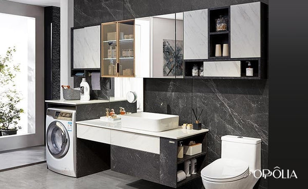 Bathroom and Laundry Cabinet in Laminate Finish PLWY20104