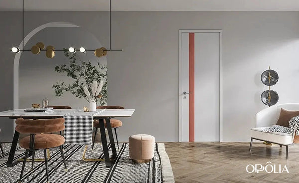 Cilan Series Color Combination Lacquer Fluted Door OBD22-L01