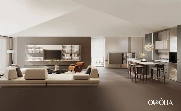 Jane · Alice Modern Minimalist Utopian Style Whole-Home Interior Design - OB24AP04