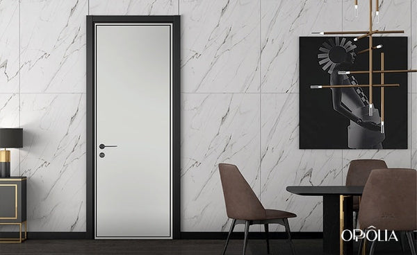 Bespoke Matte White Painted Internal Door YDG082D