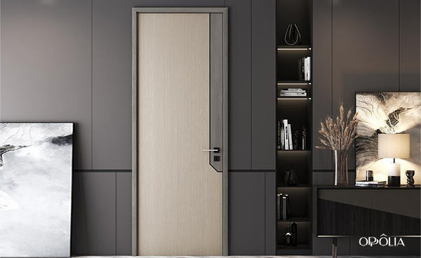 Simple Modern Wood Door Design YDL055D