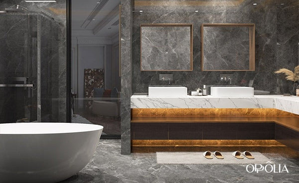 Luxury Bathroom Vanities Floating Design OBV22-MY