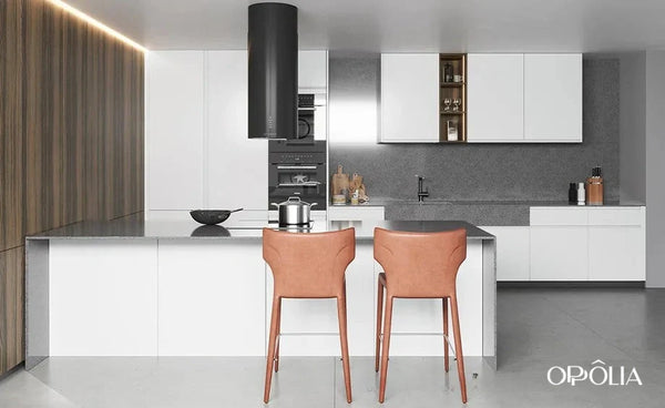 Matte White J Pull Ready To Assemble Cabinets