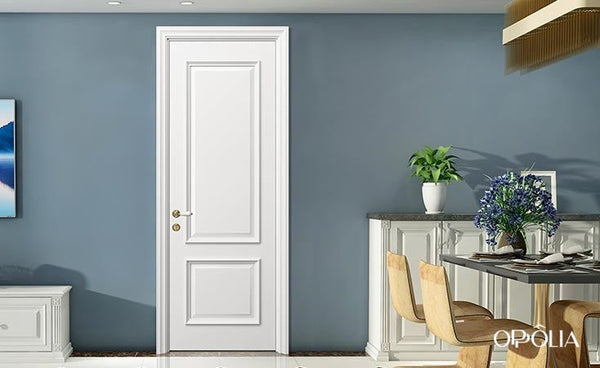 Modern White Painted Raised Door YDE011D