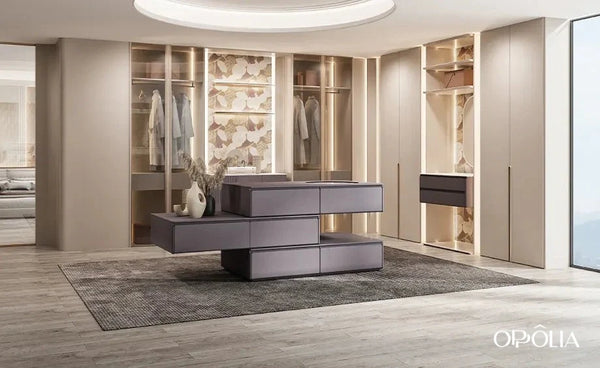 Moqi Series Modern Elegant Bedroom Walk in Closet - OBW24L06