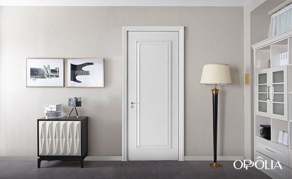 Shaker 1 Panel White Prehung Interior Door YDN005D