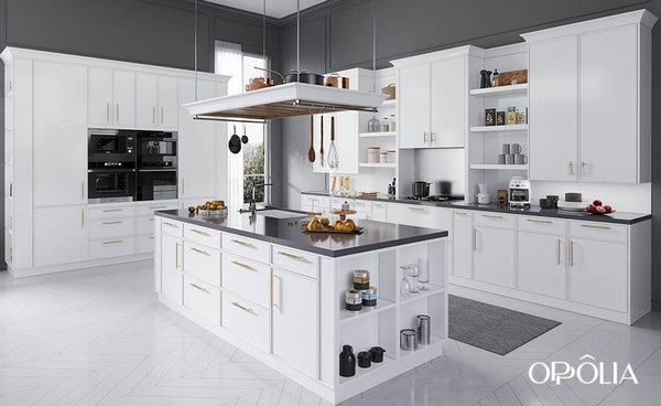 Slim Shaker RTA Cabinets Modern Style